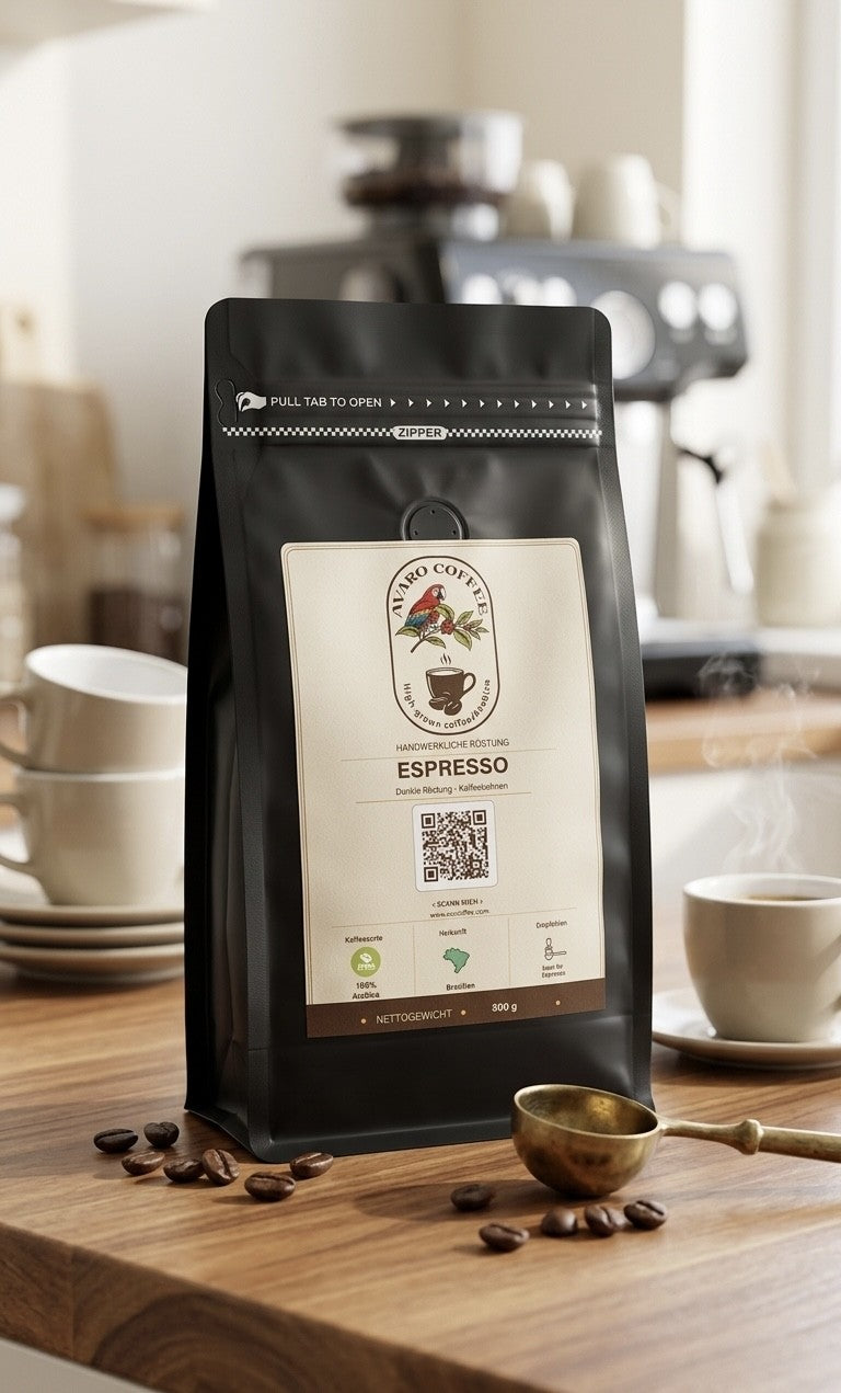 Mogiana Brasilien Espresso -Bohnen- Arabica 100%