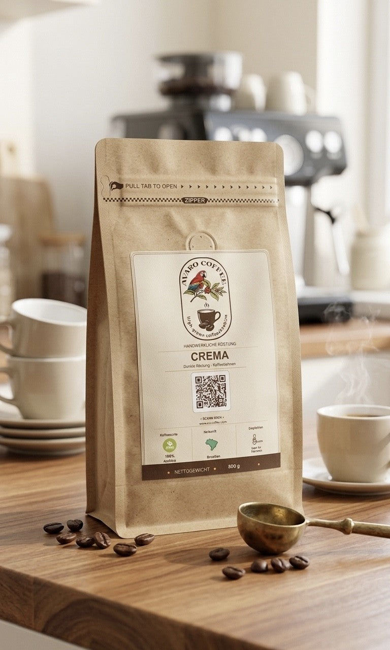 Mogiana Kaffee Crema – Bohnen – 100 % Arabica